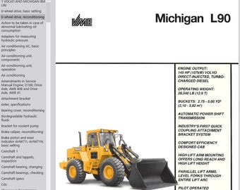 Volvo BM L90 Loader Michigan Service Repair Workshop Manual PDF Download