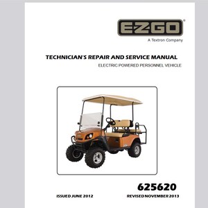 Electric 2012 Up Express L4 S4 EZ go Service Anleitung Pdf Download