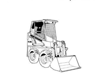Operators - CL-25 Compact Loader Ford Owners Operation Manual PDF Download