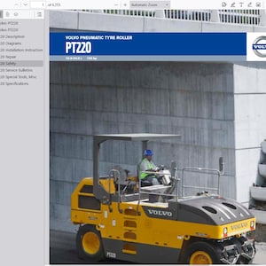 Volvo PT220 Compactor Service Repair Workshop Manual PDF Download