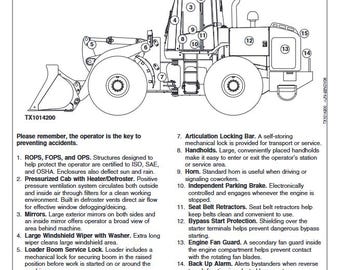 Owners - 724J Loader Operators Manual John Deere OMT18202 Operations PDF Download
