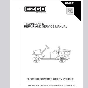 電気 2010-2012 ST400 EZ go サービス マニュアル PDF ダウンロード
