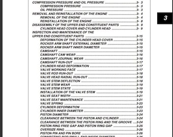 Suzuki GSX150 Workshop Service Manual on PDF - Etsy