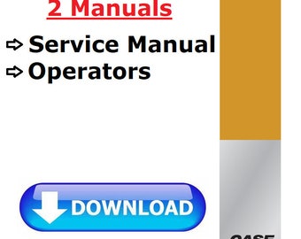Case 821C Wheel Loader Complete Repair Service Manual + Operators 7-13053 Pdf