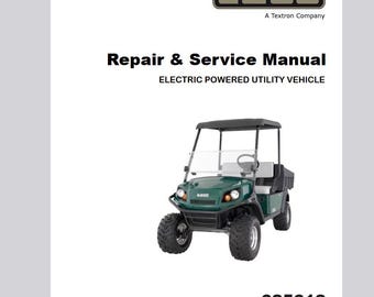 2012 Up Terrain 1000 EZ go Electric Service Manual Pdf Download