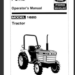 1620 Ford New Holland Tractors Operators and Maintenance Manual PDF Download