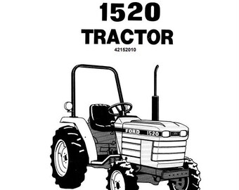 1520 Ford New Holland Tractors Operators and Maintenance Manual PDF Download