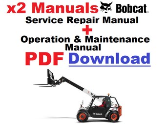 BobCat V417 Service Manual Versa HANDLER + Operations and Maintenance Workshop Repair Owners Manuals 6904955 6904956 6987143 6987144 6989570