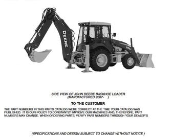 315SJ Backhoe Loader Parts Catalog PC10036 John Deere Parts Catalog Manual PDF Download