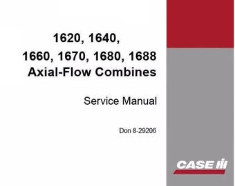 Case 1600, 1620, 1640, 1660, 1670, 1680, 1688 Combines Service Shop Repair Manual pdf Download