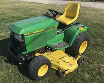 Repair for 415, 455 John Deere Lawn and Garden Tractor Technical Repair Service Manual Pdf Download