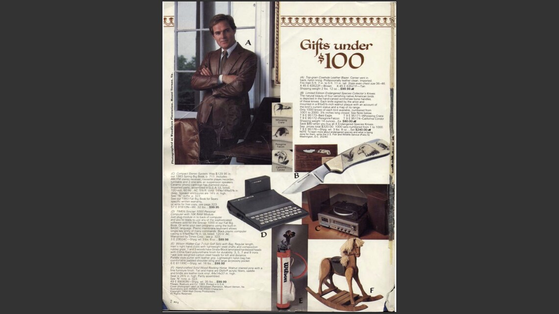 1983 Sears Christmas Catalog, Wish Book PDF, Vintage Catalog, Old Sears