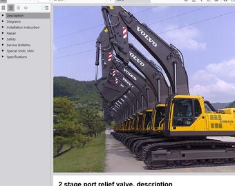 Volvo EC240 Excavator Service Repair Workshop Manual PDF Download