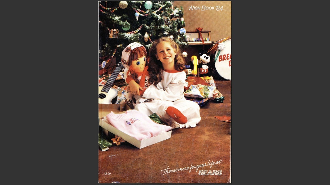 1984 Sears Christmas Catalog Wish Book 1984, PDF, Vintage Old Download