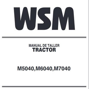 WSM - M5040, M6040, M7040 Kubota Traktoren Handbuch De Taller Werkstatt-Handbuch Servicio de Reparaciones Service Reparatur WSM Pdf Download