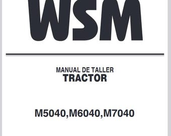 Fits Kubota - M5040 M6040 M7040 Tractor Workshop Service Manual
