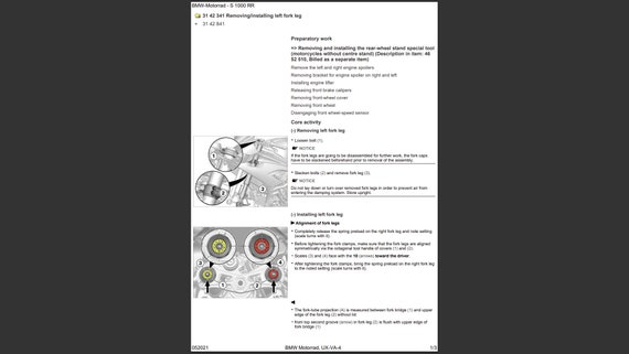 BMW S 1000 RR K67 ワークショップサービスマニュアル修理 PDF