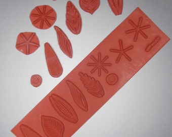 Nature's Way Mandala Texture Combo Marking Stamp  by Barbara McGuire