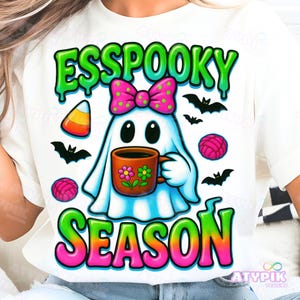 Spanish Spooky Season Png, Retro Halloween Png, Halloween Png, Halloween Sublimation Dtf Designs Pan de dulce Conchas Png Dia de los muertos