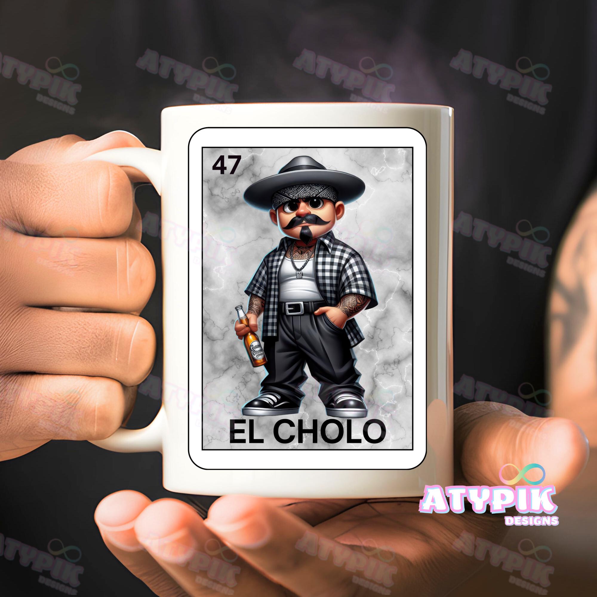 Spanish Loteria Card Funny PNG Cholo Style, Digital Download, Mexican ...