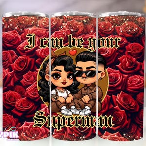 Latinos Mexican Png Tumbler wrap design Latinos Chicanos couple Chola Old school Design, Spanish Couple Png Chicano mexicano style Digital