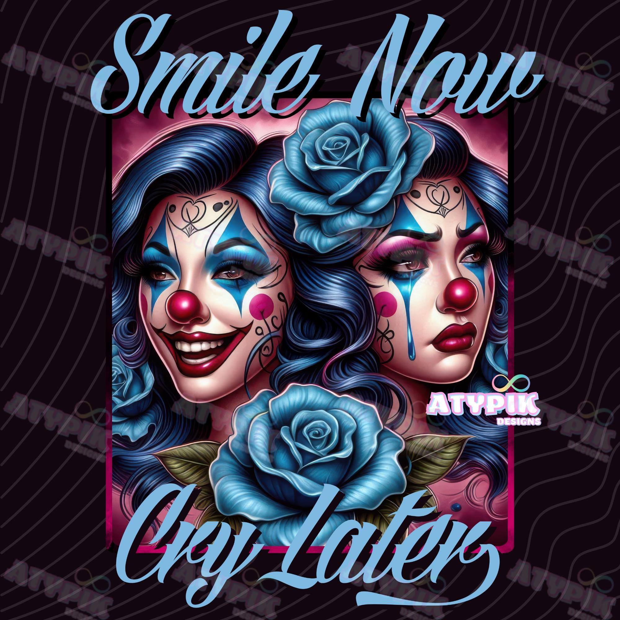 Smile Now Cry Later, PNG Chicana Latina Urban Design PNG