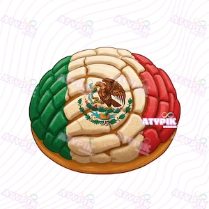 Concha PNG Concha Pan de dulce PNG, Concha bread, Mexican flag, Mexican conchas sublimation DTF mexican art digital download clipart trendy