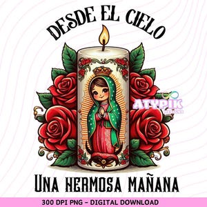 Desde el cielo una hermosa Manana PNG Virgen de Guadalube png Floral Señora de Guadalupe Virgen María, Nuestra Señora de Guadalupe, Arte mexicano
