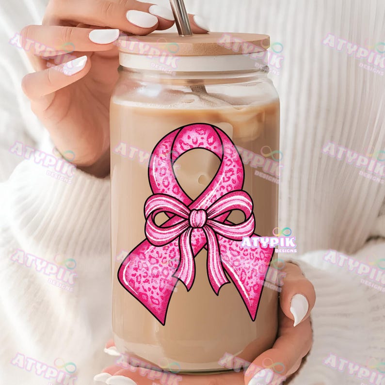 Breast Cancer Ribbon Png, Breast Cancer Png, Pink Ribbon Sublimation ...