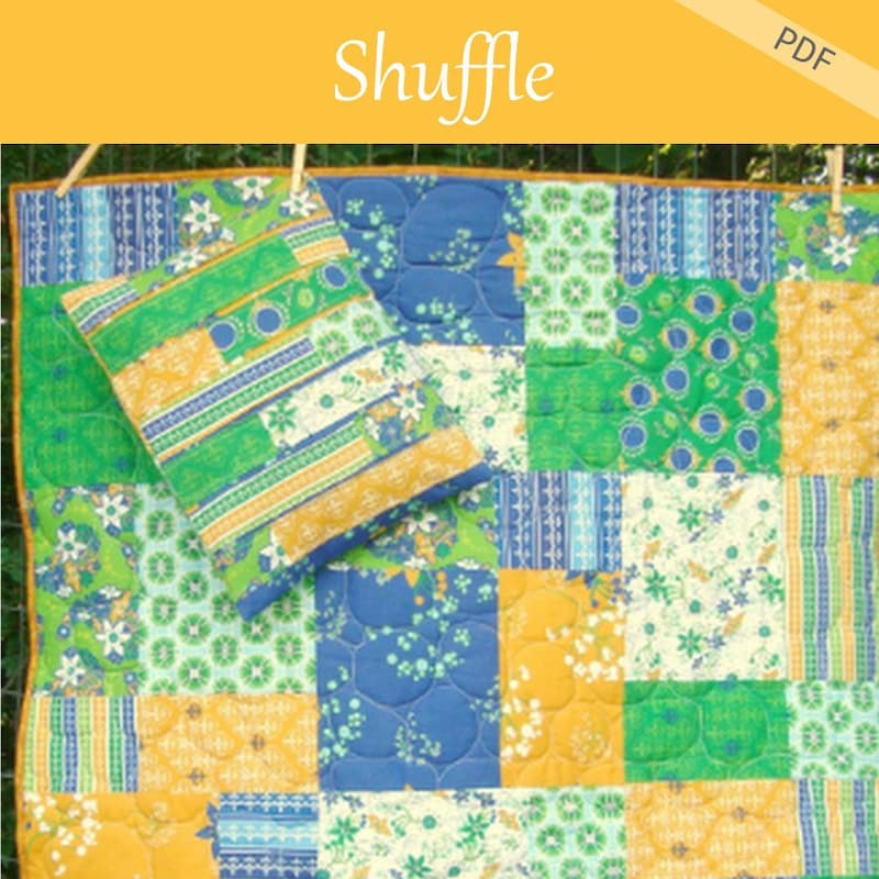 Quilt Pillow Pattern Etsy