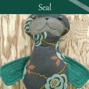 Seal Pattern Stuffed Animal Pattern Download Now