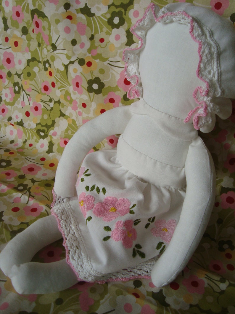 Heirloom Doll Sewing Pattern E Pattern Plush Toy Girl Doll - Etsy