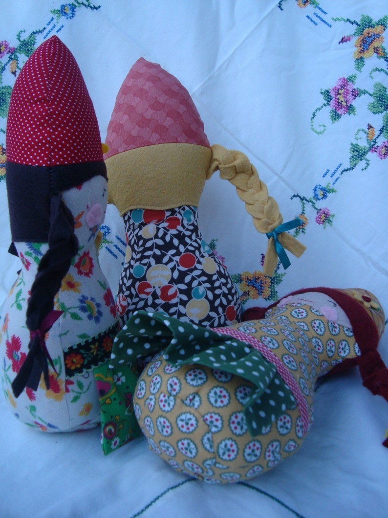 Gnome Doll Pattern, Woodland doll Download Pattern Now image 5