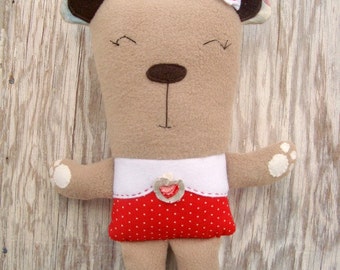 Bitsy Bear Pattern Plush Stuffie pdf Download now