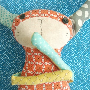 Bunny Pattern Plush pdf Stuffed Animal Download Now