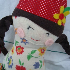 Gnome Doll Pattern, Woodland doll Download Pattern Now image 3
