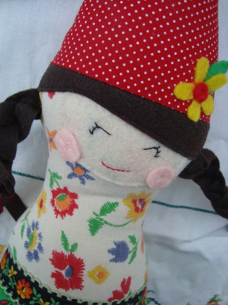 Gnome Doll Pattern, Woodland doll Download Pattern Now image 3