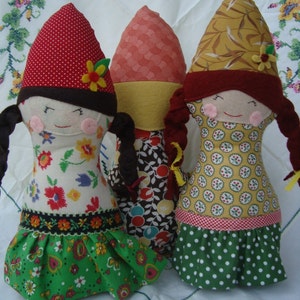 Gnome Doll Pattern, Woodland doll Download Pattern Now image 4