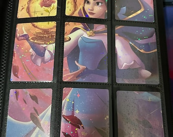 Lorcana Binder Display - Personalized 9-Card Puzzle Art