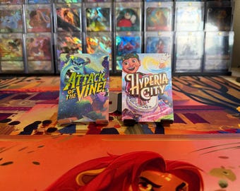 Lorcana Holographic Card Stickers – Magical Disney TCG Collectible Set