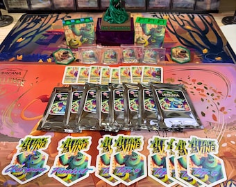 Disney Lorcana Set Championship Support Kit | Premium Prize Support for Attack of the Vine