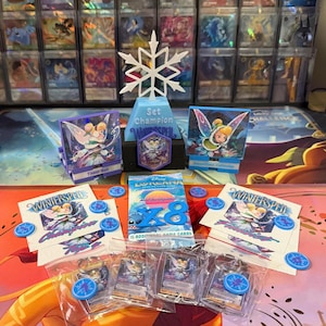 Kit de apoyo para el campeonato Disney Lorcana Set / Soporte de premio premium para Winterspell