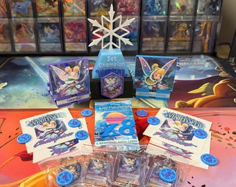 Disney Lorcana Set Championship Support Kit | Premium Prize Support for Winterspell