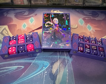 The Fifth Spirit - Elsa Themed Lorcana Dice Case