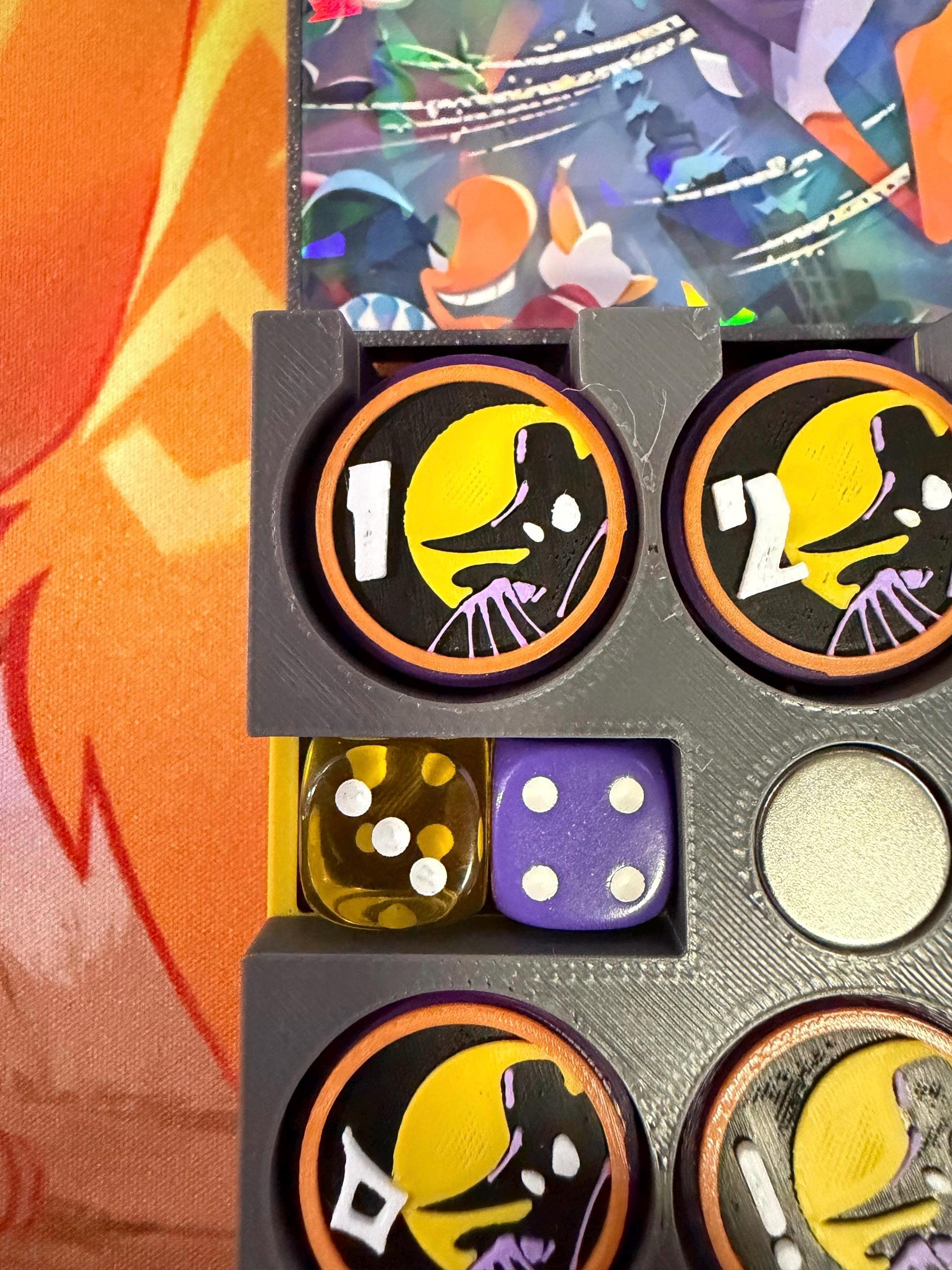Darkwing Duck Themed Token Box & Tokens – Handmade Lorcana Storage ...