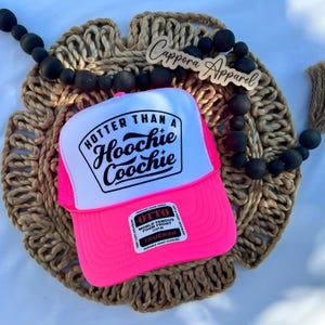 Hotter Than A Hoochie Coochie – Funny DTF Graphic Snapback