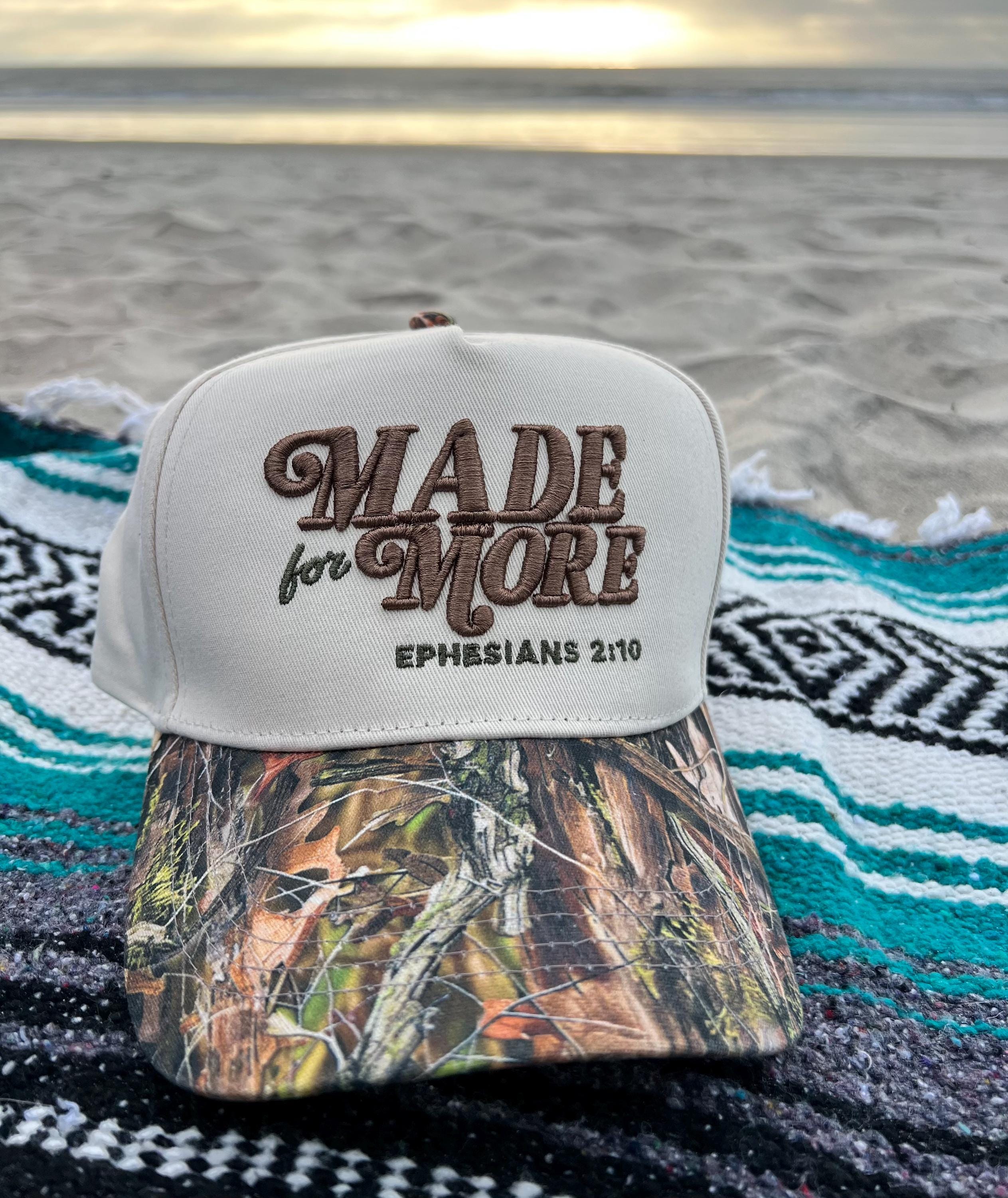 Made for More 3D Puff Trucker Hat | Ephesians 2:10  display picture 1