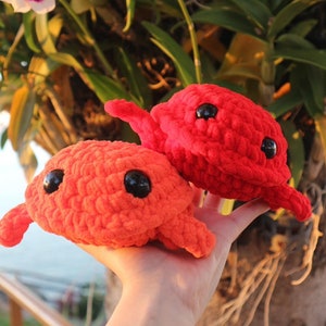 Crab crochet pattern