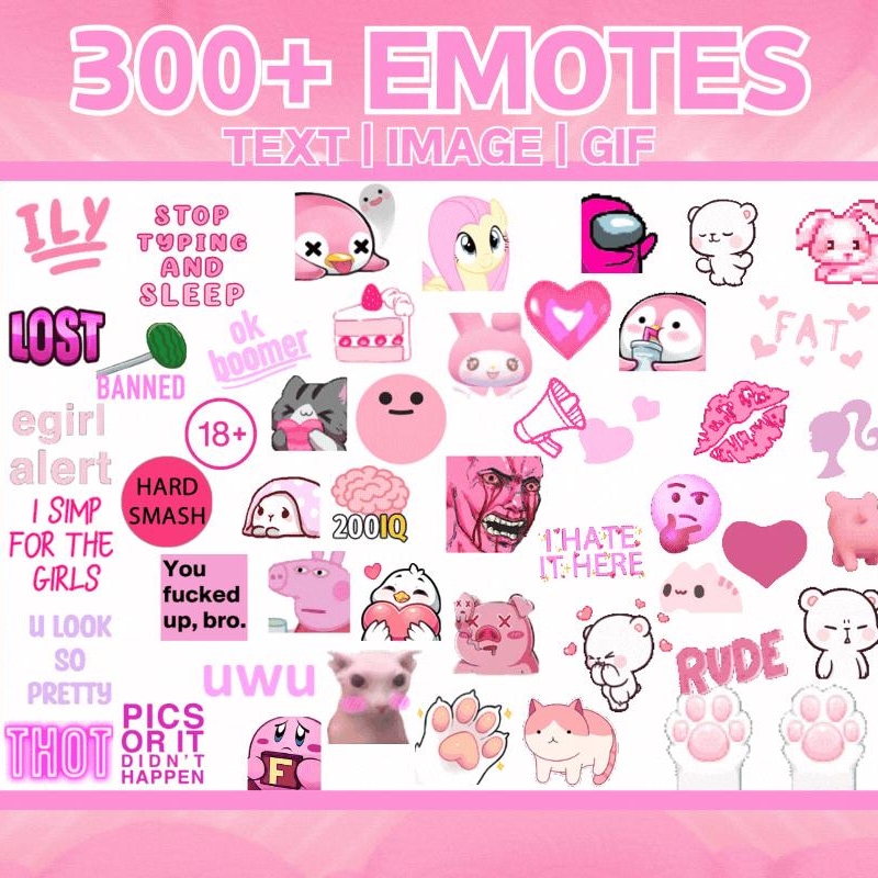 Twitch Stickers Template Etsy