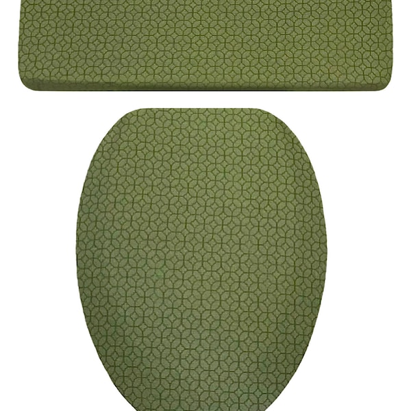 Elongated Toilet Lid Cover Etsy